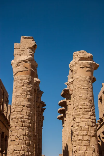 Karnak Tapınağı, Mısır - Dış elementler — Stok fotoğraf