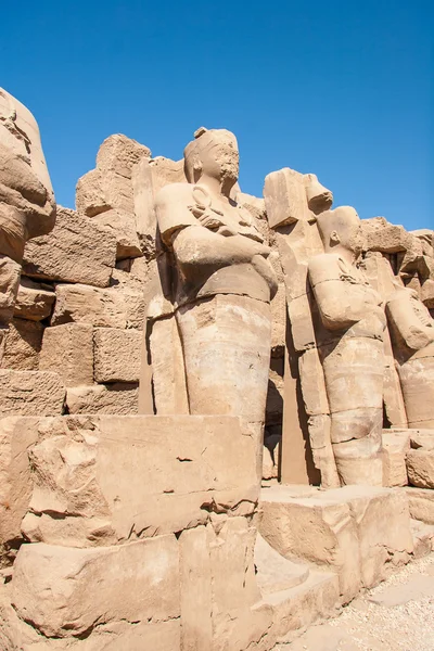 Templo de Karnak, Egipto - Elementos exteriores —  Fotos de Stock