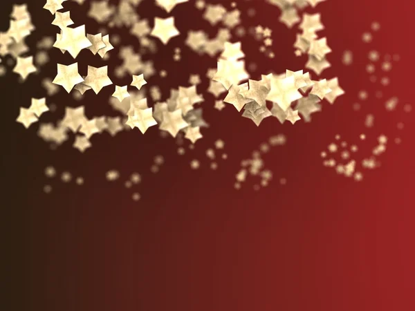 Glanzende sterren deeltjes op gladde achtergrond — Stockfoto