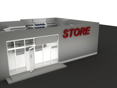 Otomobil Store - minimarket şekil