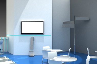 Sergi Standı Büfe İçi Dış