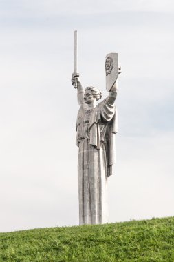 Monument van het moederland, kiev, Oekraïneanıt vatan, kiev, Ukrayna