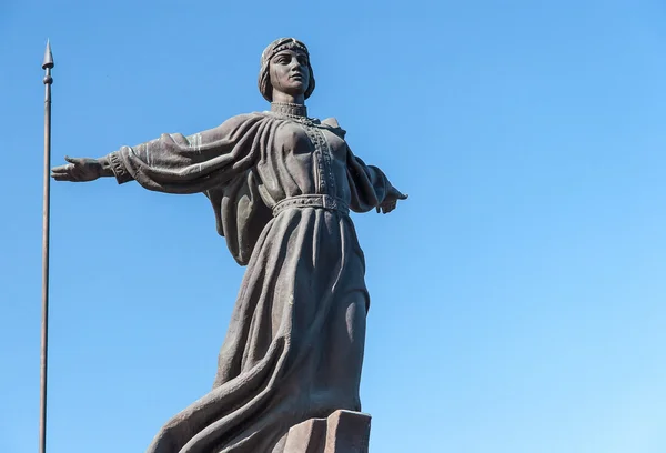 Monumento ai fondatori di Kiev — Foto Stock