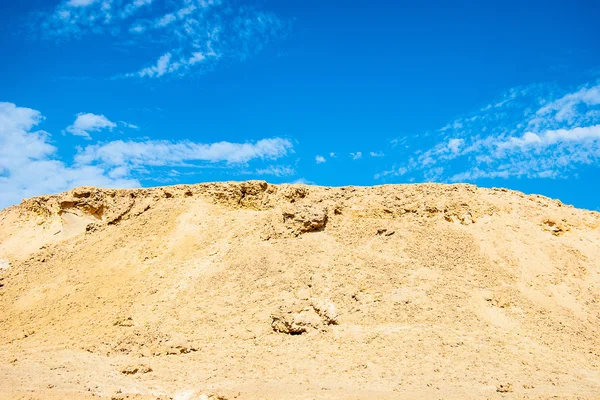 砂丘、岩、サハラ砂漠 — ストック写真