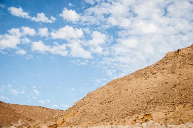 kum tepeleri ve kayalar, Sahra Çölü