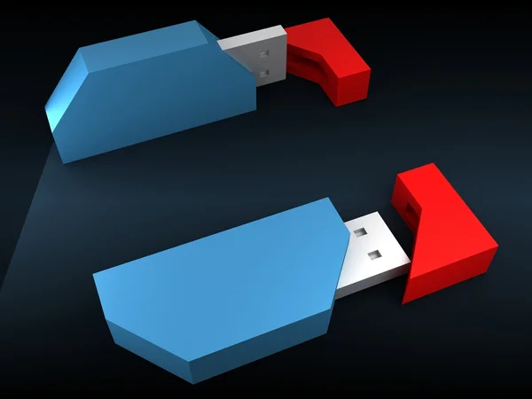 USB Flash Drive — стоковое фото