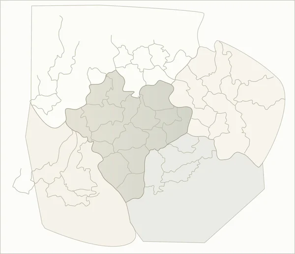 Mapa da cidade — Vetor de Stock