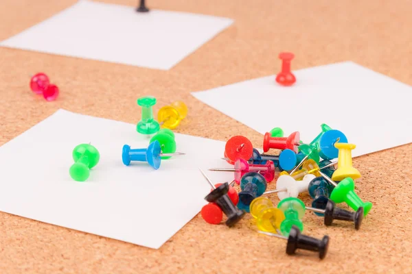 Office Cork Board for notes — Stock Photo, Image