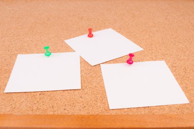 Office cork board notları