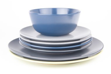 Beyaz arka plan üzerinde izole porselen