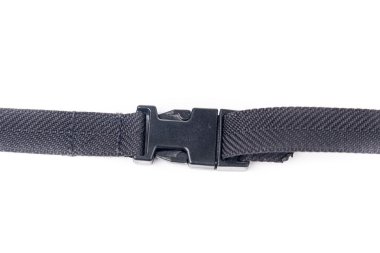 kayışı üzerinde siyah plastik toka