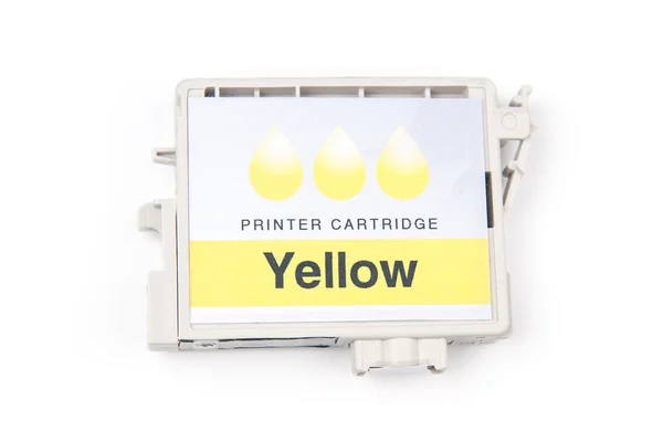 Картриджи для цветного струйного принтера — стоковое фото