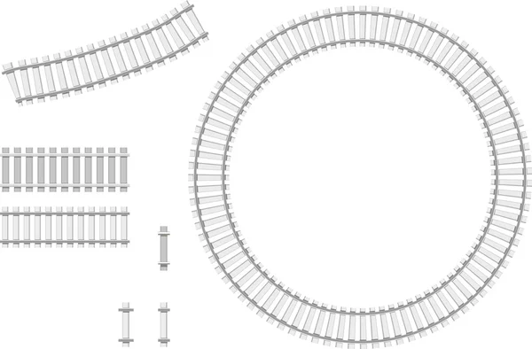 Järnvägen konstruktören — Stock vektor