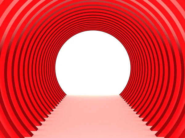Abstrakter Tunnel — Stockfoto