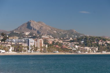 malaga, kıyı şeridi