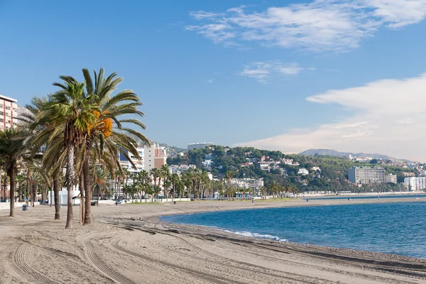 Kusten vid malaga — Stockfoto