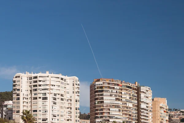 Malaga sokak görünümü — Stok fotoğraf