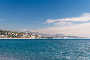 malaga, kıyı şeridi