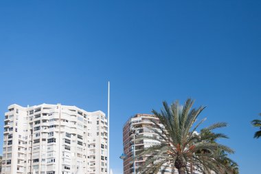 Malaga sokak görünümü