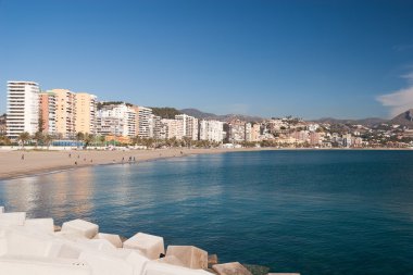 malaga, kıyı şeridi