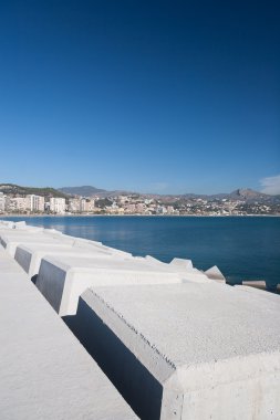 malaga, kıyı şeridi