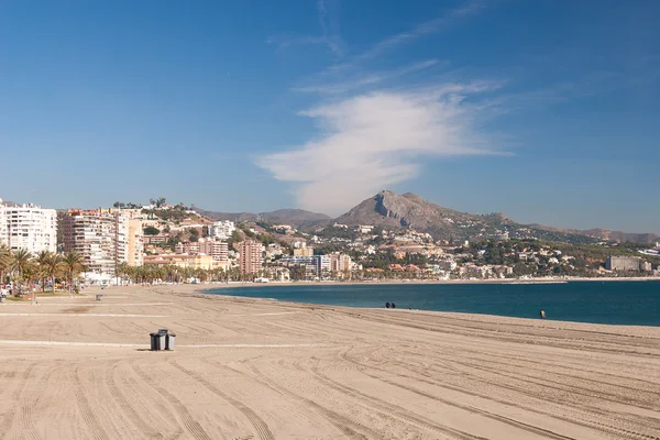 Kusten vid malaga — Stockfoto