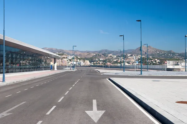 Malaga sokak görünümü