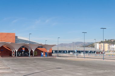 Malaga sokak görünümü