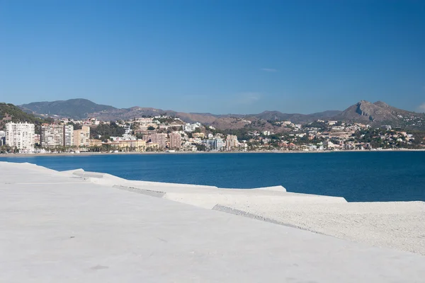 Coastline at Malaga — Stock Photo, Image