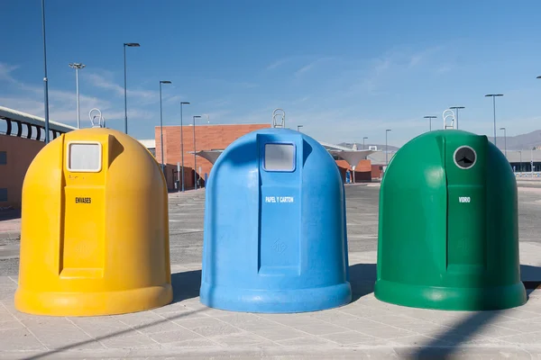 Garbage containers — Stock Photo, Image