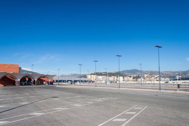 Malaga sokak görünümü