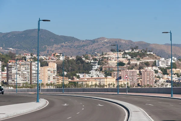 Straßenansicht von Malaga — Stockfoto