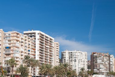Malaga sokak görünümü