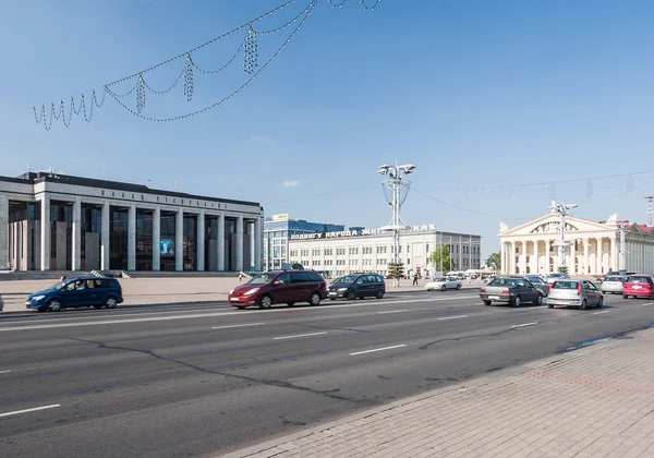 Minsk sentrum – stockfoto