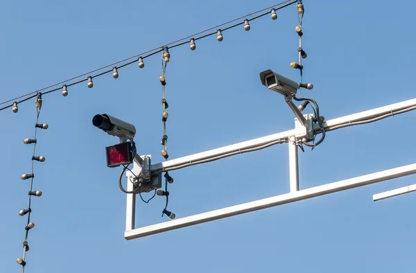 Road surveillance cameras — Stock Photo, Image