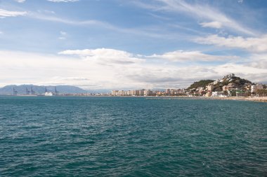 malaga, kıyı şeridi
