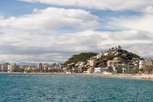 Kusten vid malaga — Stockfoto