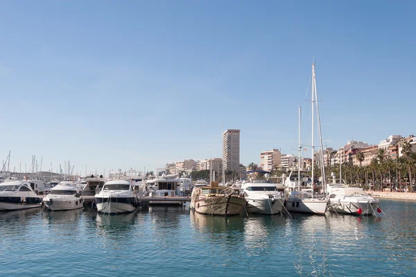 Puerto de Alicante, España — Foto de Stock
