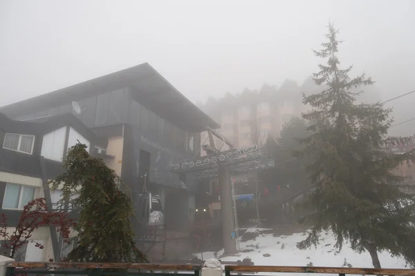 Sierra nevada Spanyolország ski resort — Stock Fotó