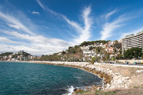 Küste bei Malaga — Stockfoto