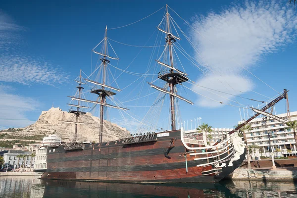 Haven van alicante, Spanje — Stockfoto