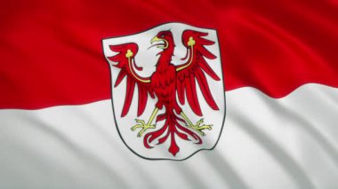 Land Brandenburg - Sallanan Bayrak Arkaplanı