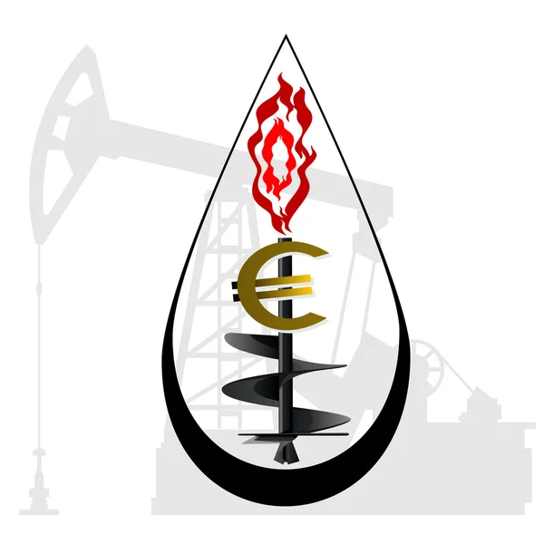 Petrokemiska företag. — Stock vektor