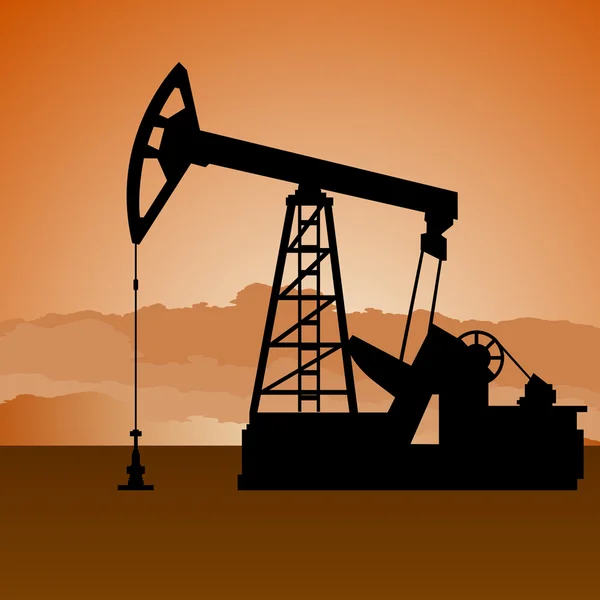 Produção de petróleo —  Vetores de Stock
