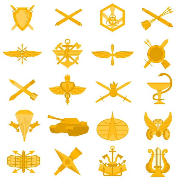 Insignes d'armes de l'armée russe — Image vectorielle