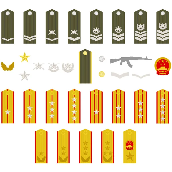 Turkish army insignia — Stock Vector