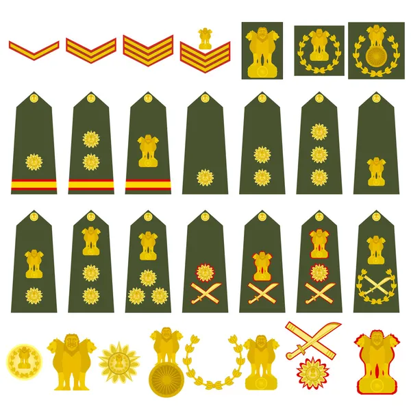 Turkse leger insignia — Stockvector