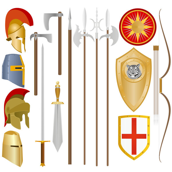 Оружие и доспехи древних солдат
