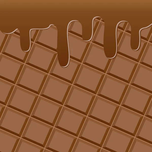 Barretta di cioccolato — Vettoriale Stock