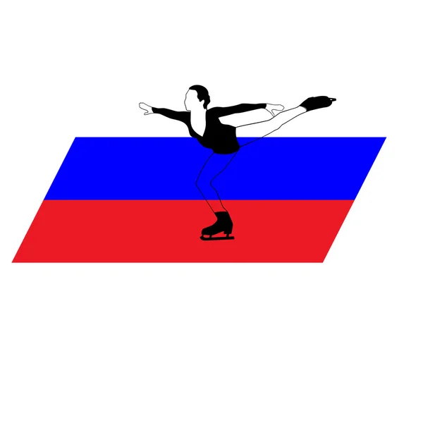 Olympische Spiele in Russland-17 — Stockvektor